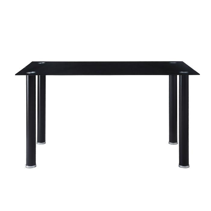 5538BK - (2)Dining Table, Glass Top