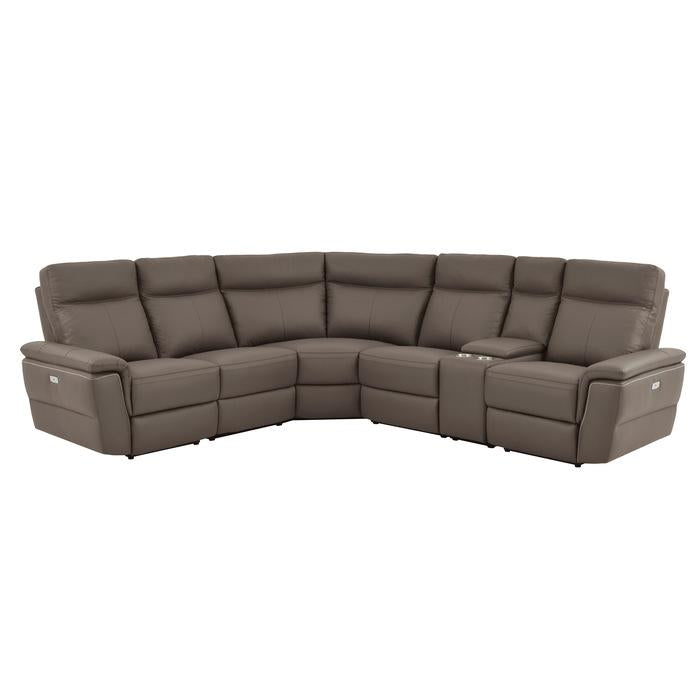 83086C1PW - (6)6-Piece Modular Power Reclining Sectional