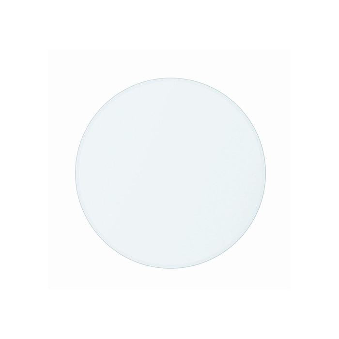 G48RD - 48" Round Clear Bevel Glass tabletop, 10mm