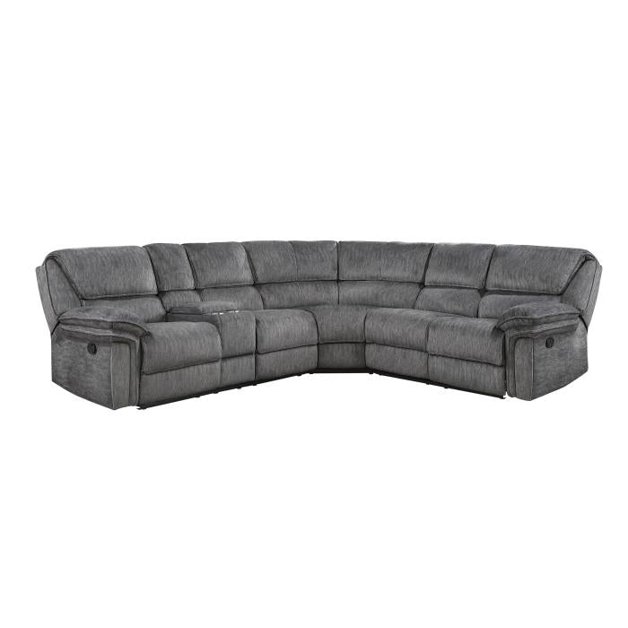 991332LCN2R - (3)3-Piece Reclining Sectional with Left Console