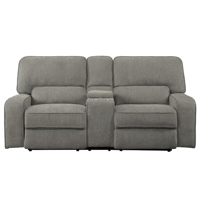 Borneo Double Reclining Loveseat in Mocha