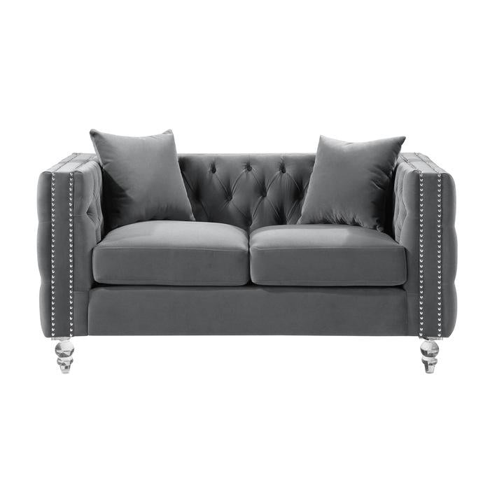 9349GRY-2 - Love Seat