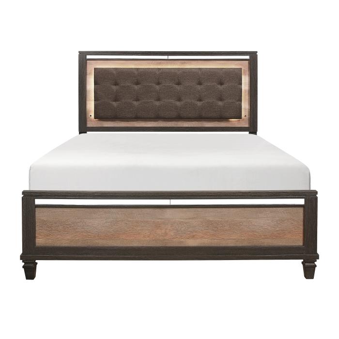 Danridge (2) Eastern King Bed with LED Lighting