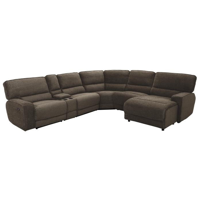 82386LRRC - (6)6-Piece Modular Reclining Sectional with Right Chaise