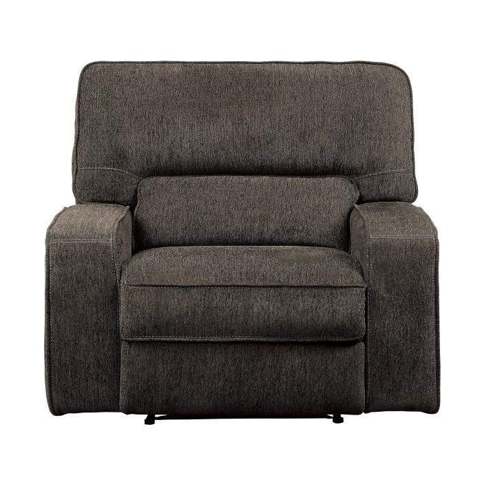 Borneo Power Reclining Chair in Chocolate