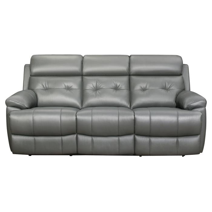 Lambent Double Reclining Sofa in Gray
