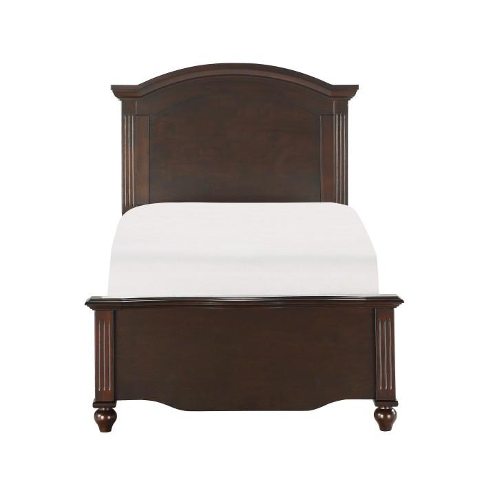 Meghan Twin Panel Bed in Espresso