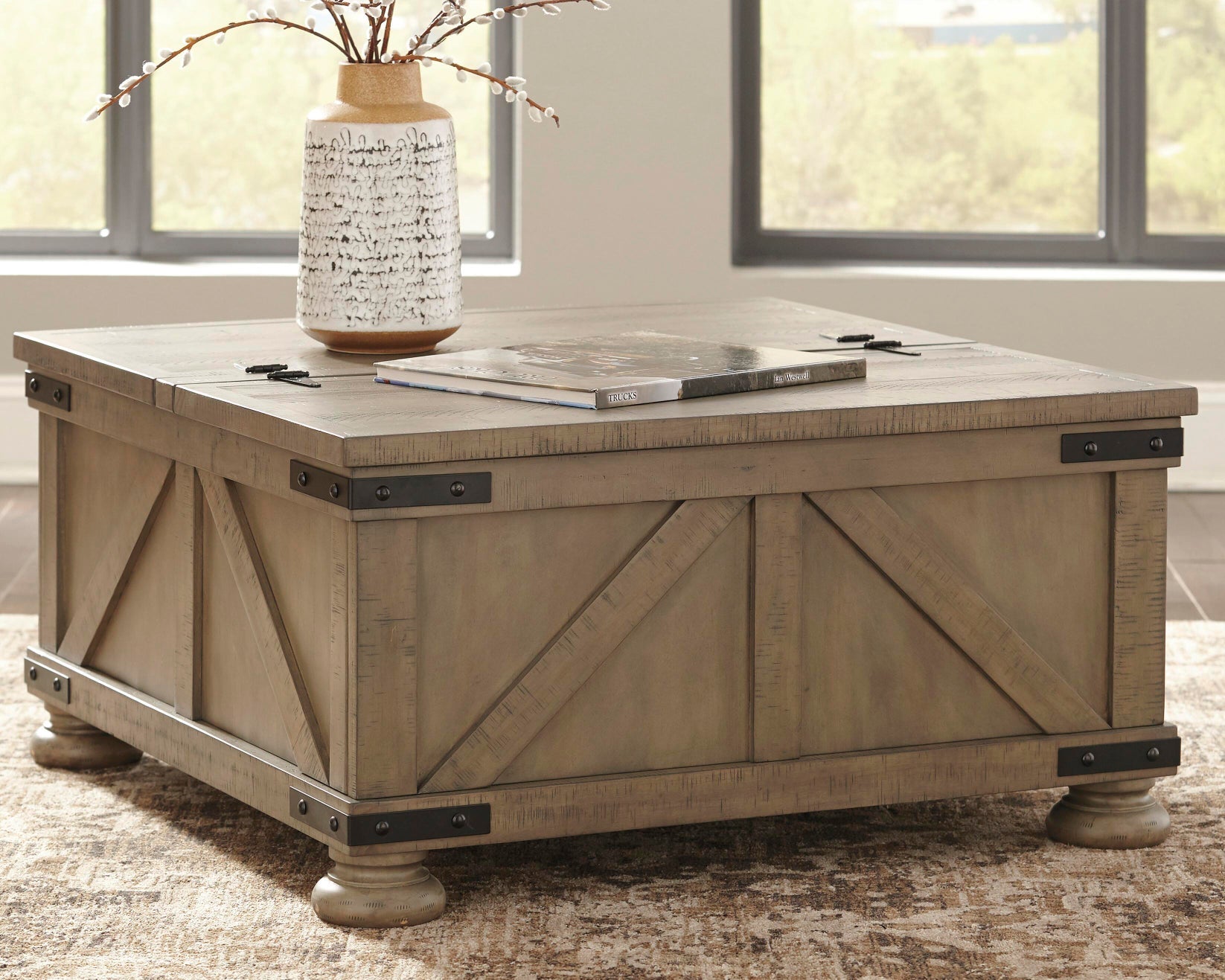 Aldwin Coffee Table With Storage