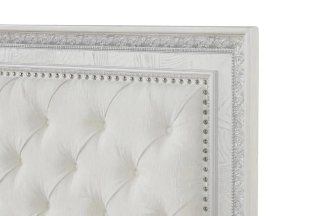Stella Mia Bed White & White