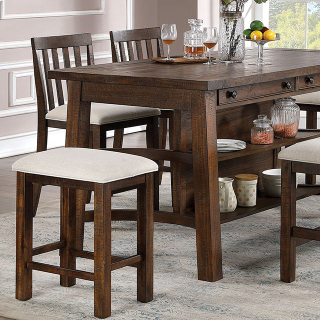 Fredonia 6 Pc Counter Ht Table Set with Bench