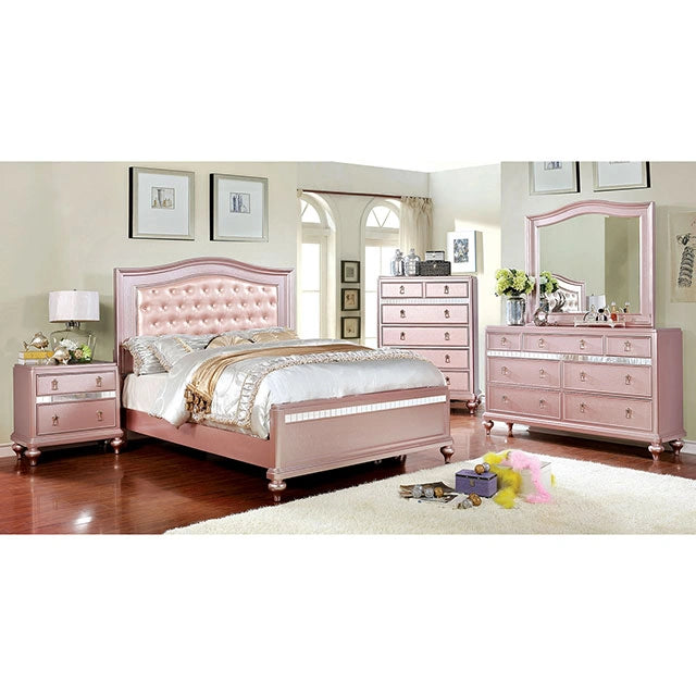 Ariston Rose Gold Full, Twin & Queen Bed