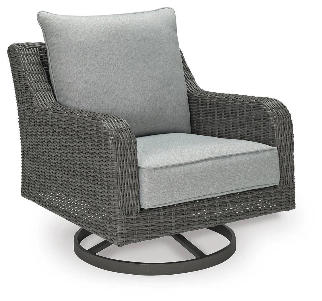 Elite Park Outdoor Swivel Lounge with Cushion