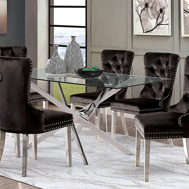 Silveria 7 Pc Dining Table Set